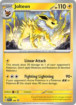 Jolteon - SVP Black Star Promos