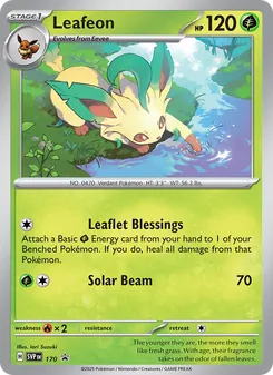 Leafeon - SVP Black Star Promos
