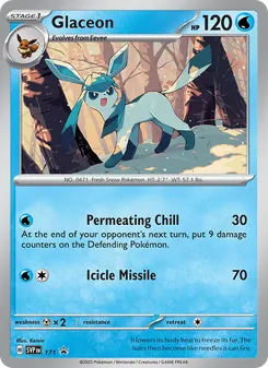 Glaceon - SVP Black Star Promos