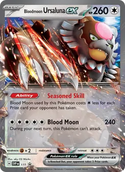 Bloodmoon Ursaluna ex - SVP Black Star Promos