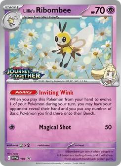 Lillie's Ribombee - SVP Black Star Promos