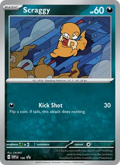 Scraggy - SVP Black Star Promos