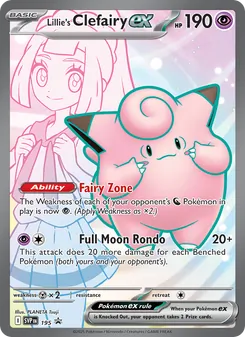 Lillie's Clefairy ex - SVP Black Star Promos