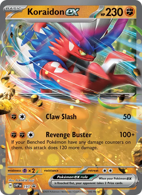 Koraidon ex - SVP Black Star Promos Pokemon Card