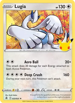 Lugia - Celebrations