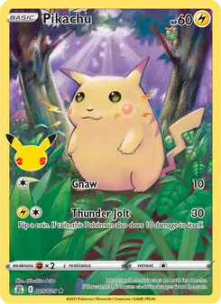 Pikachu - Celebrations