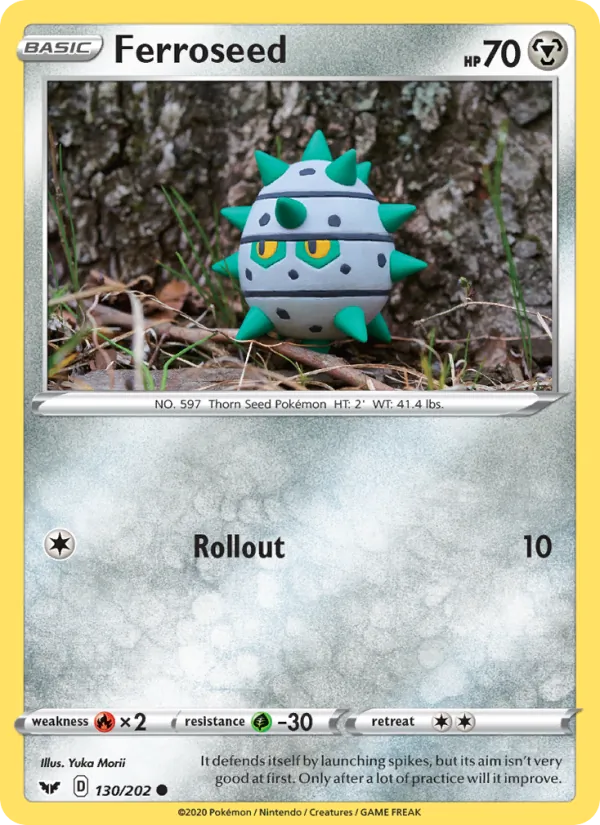 Ferroseed - Sword & Shield Pokemon Card