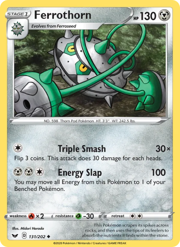 Ferrothorn - Sword & Shield Pokemon Card