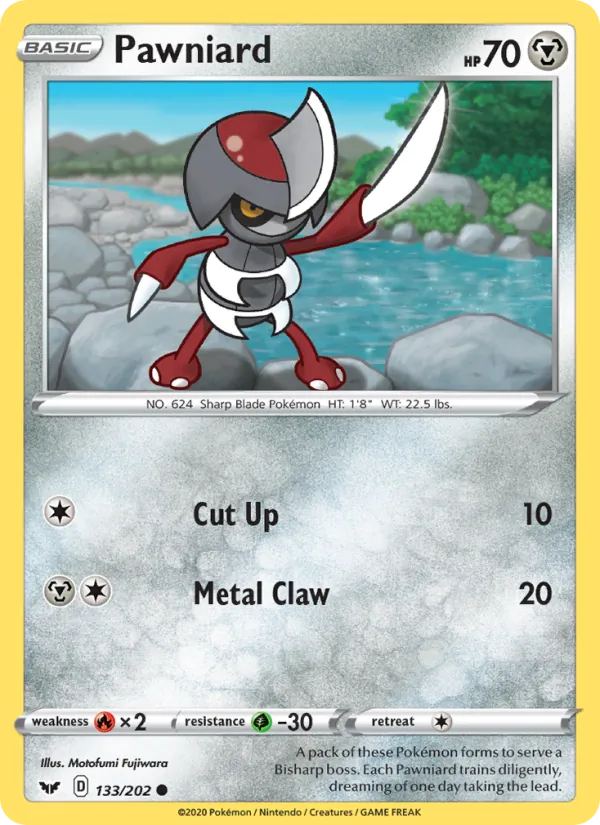 Pawniard - Sword & Shield Pokemon Card