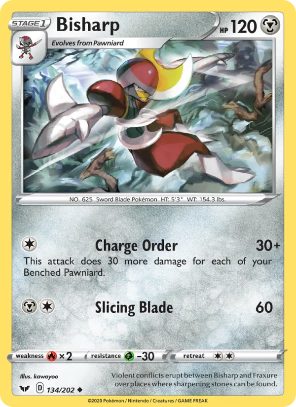 Bisharp - Sword & Shield Pokemon Card