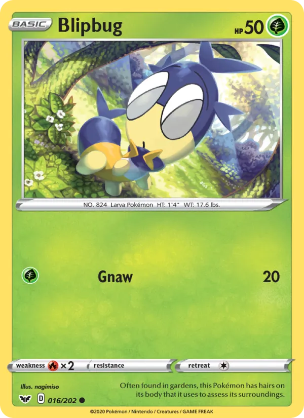Blipbug - Sword & Shield Pokemon Card
