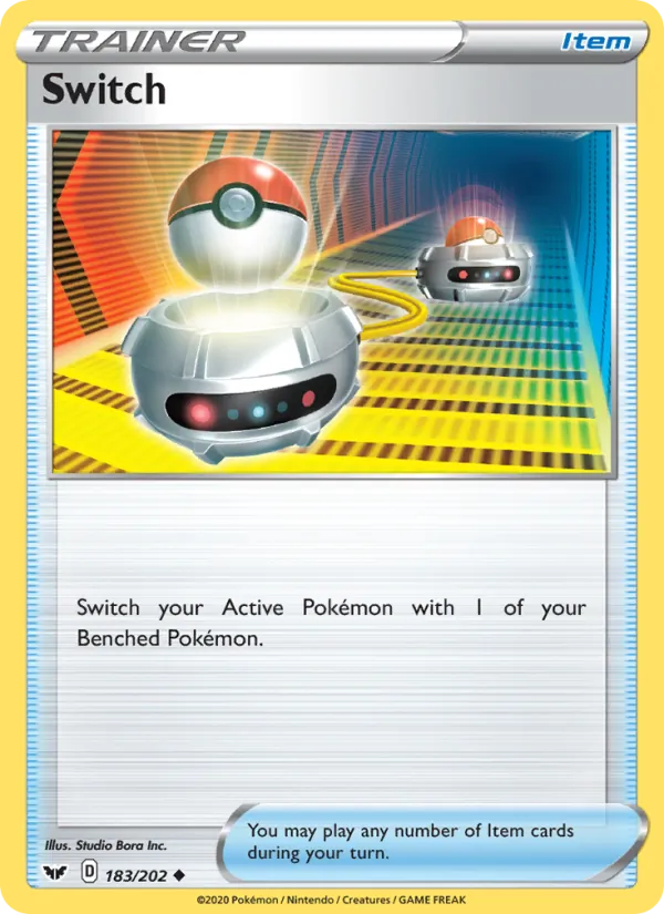 Switch - Sword & Shield Pokemon Card