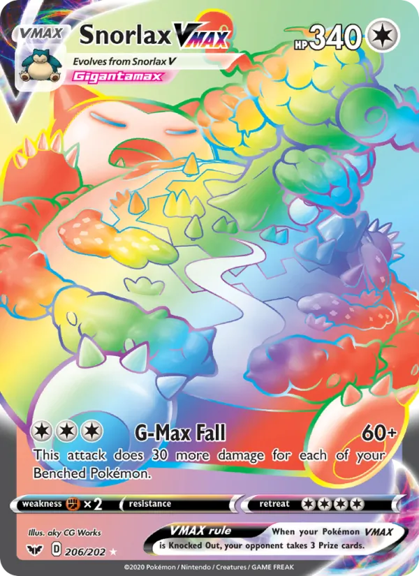 Snorlax VMAX - Sword & Shield Pokemon Card