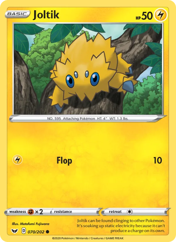 Joltik - Sword & Shield Pokemon Card