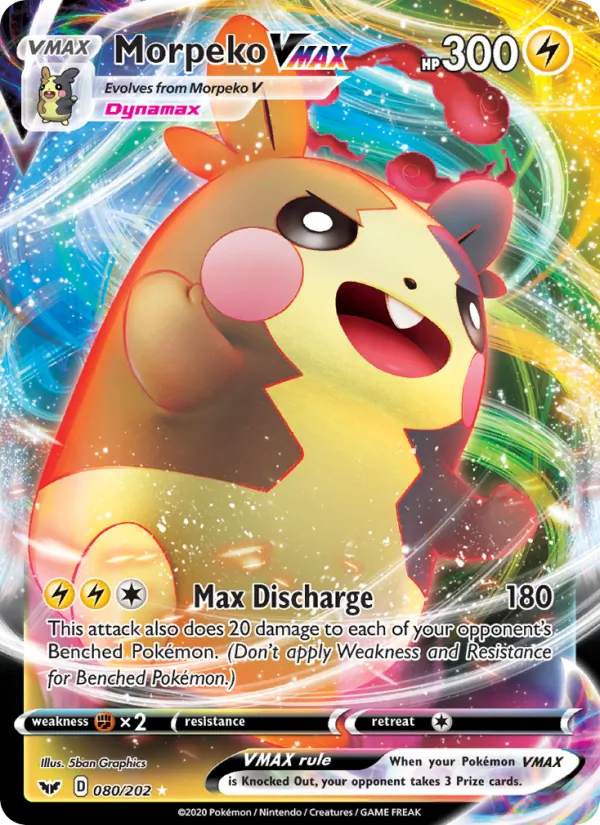 Morpeko VMAX - Sword & Shield Pokemon Card