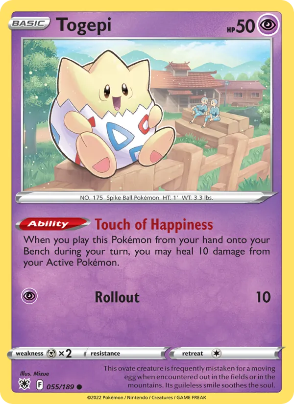 Togepi - Astral Radiance Pokemon Card