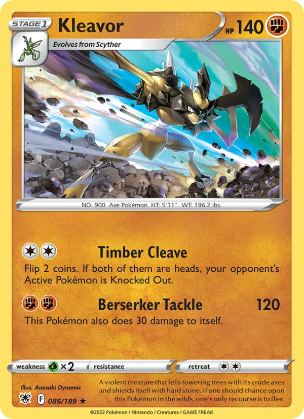 Kleavor - Astral Radiance Pokemon Card