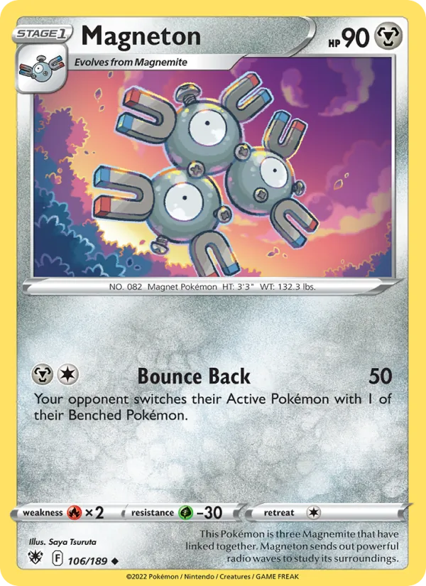 Magneton - Astral Radiance Pokemon Card
