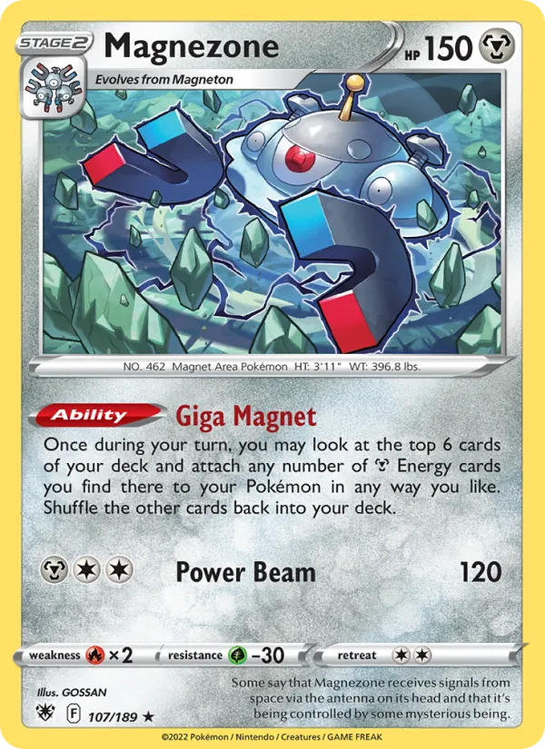 Magnezone - Astral Radiance Pokemon Card