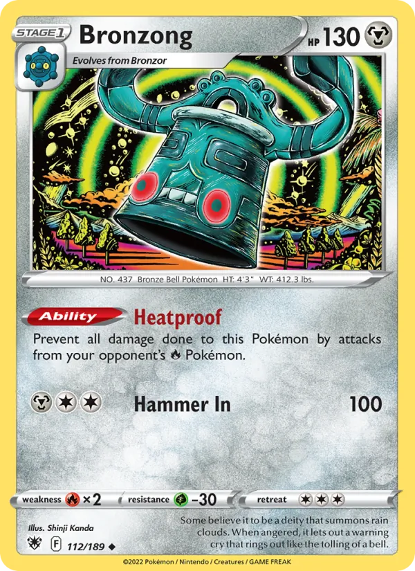 Bronzong - Astral Radiance Pokemon Card