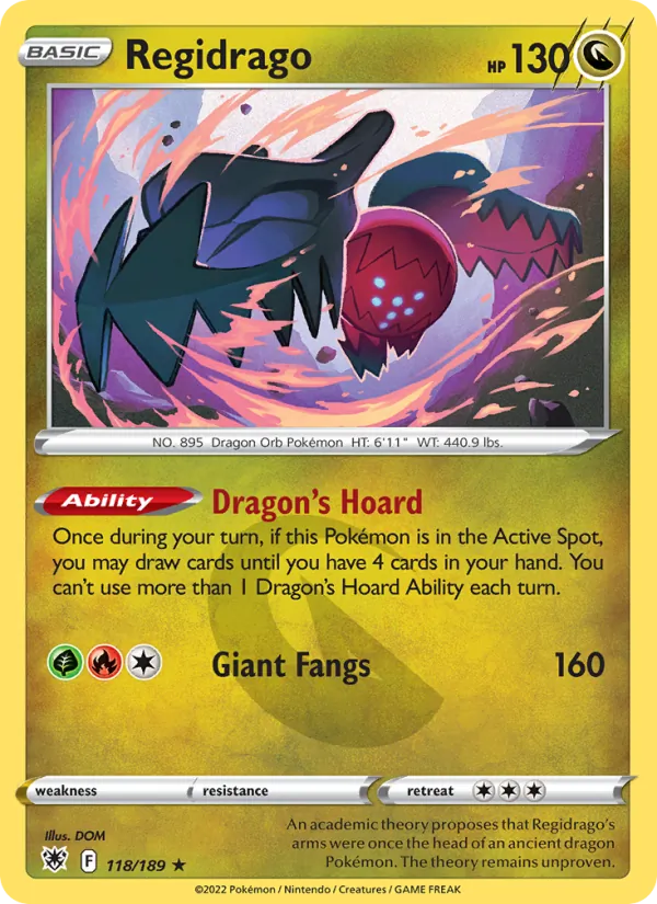 Regidrago - Astral Radiance Pokemon Card