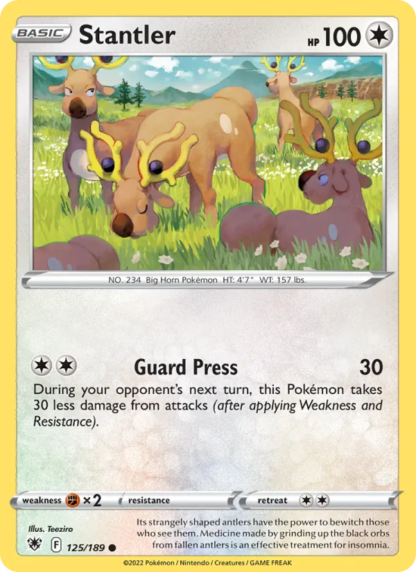 Stantler - Astral Radiance Pokemon Card