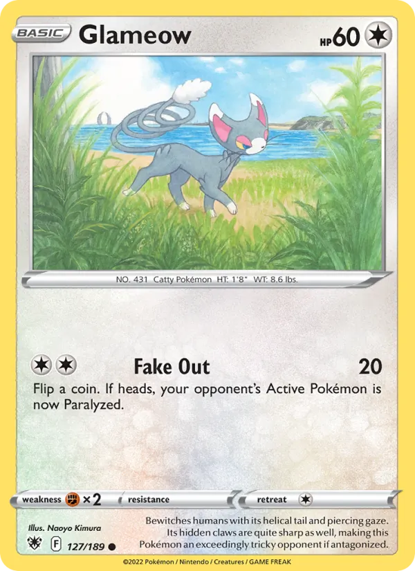 Glameow - Astral Radiance Pokemon Card