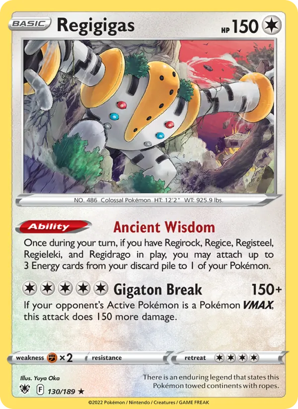 Regigigas - Astral Radiance Pokemon Card
