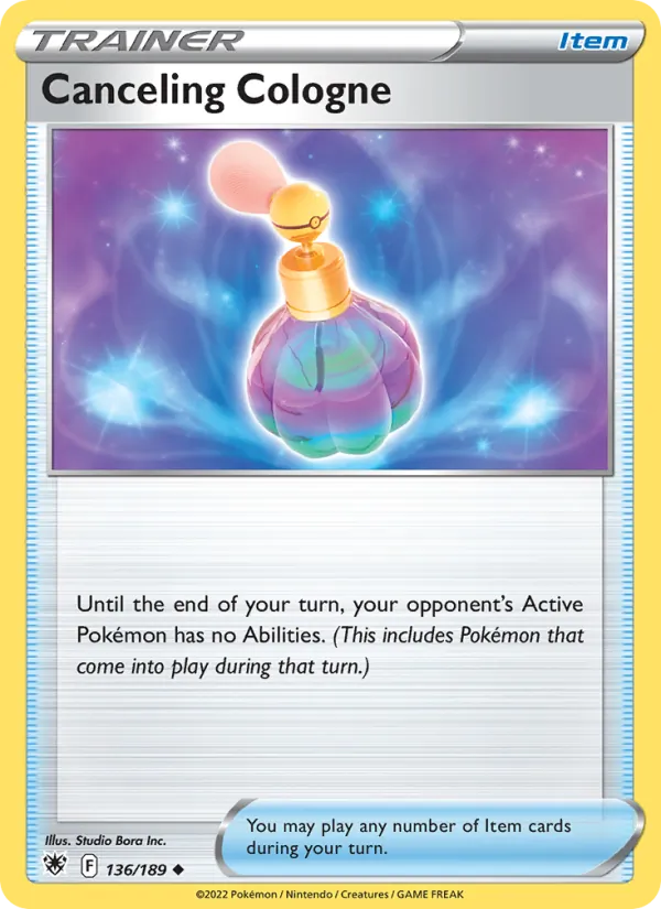 Canceling Cologne - Astral Radiance Pokemon Card