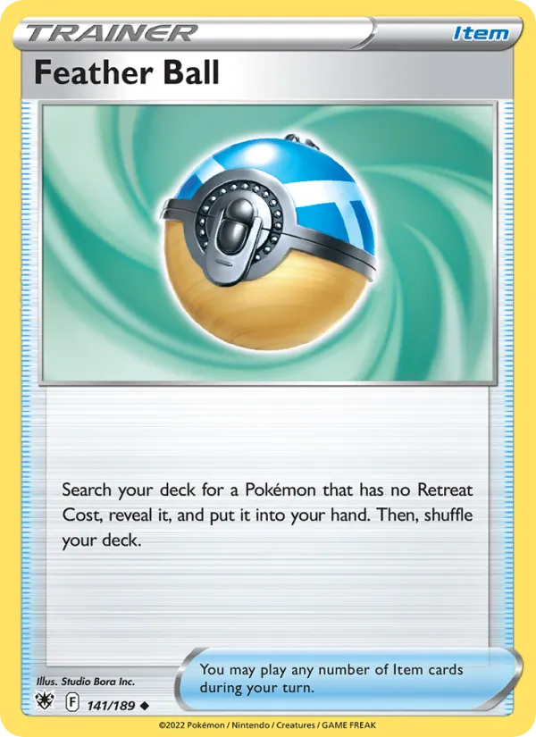 Feather Ball - Astral Radiance Pokemon Card