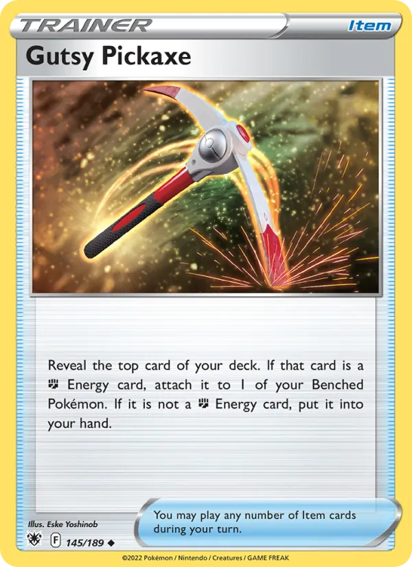 Gutsy Pickaxe - Astral Radiance Pokemon Card