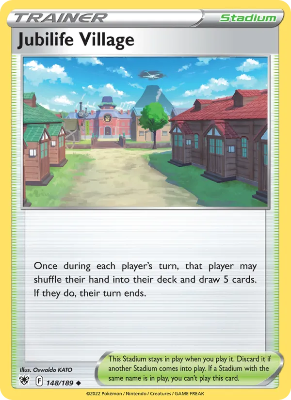 Jubilife Village - Astral Radiance Pokemon Card