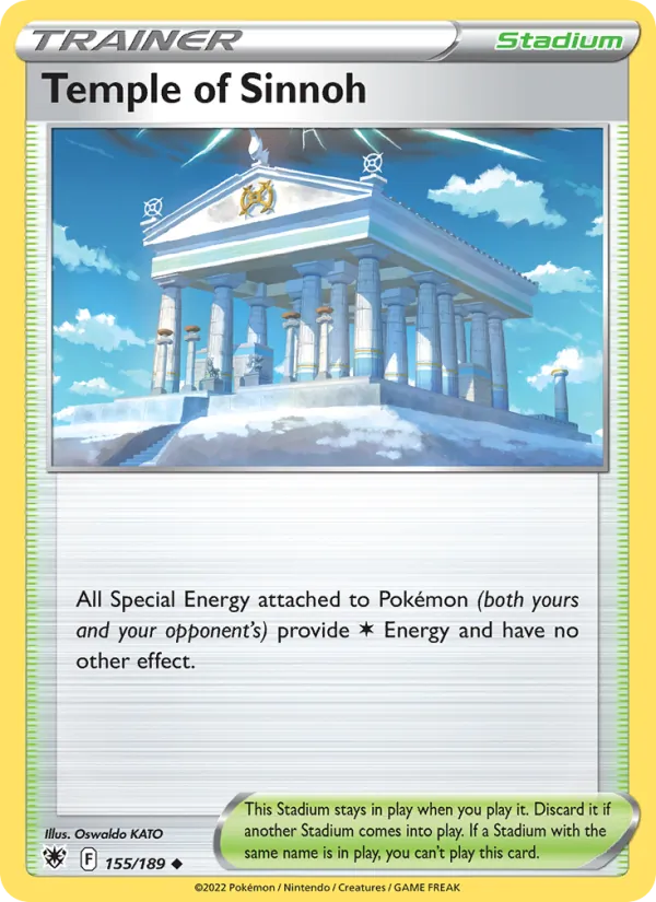 Temple of Sinnoh - Astral Radiance Pokemon Card