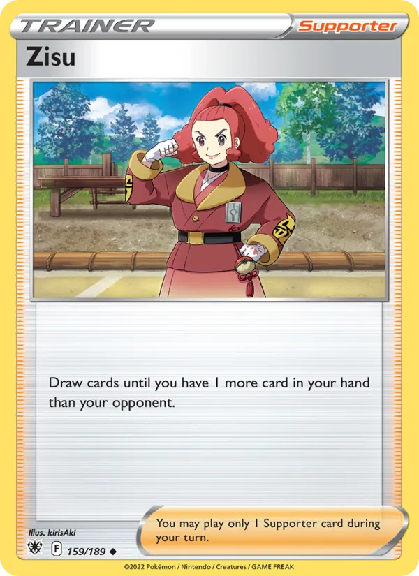 Zisu - Astral Radiance Pokemon Card