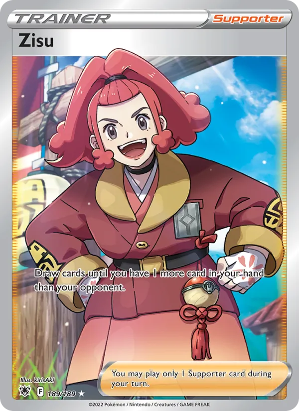 Zisu - Astral Radiance Pokemon Card