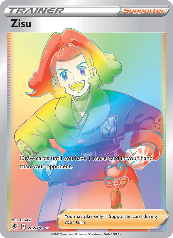 Zisu - Astral Radiance Pokemon Card