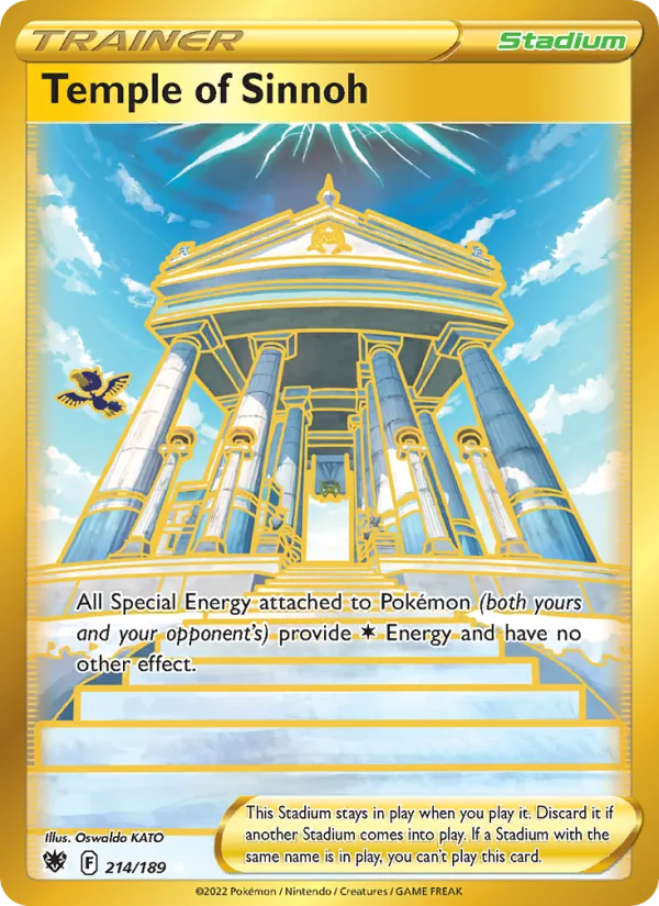 Temple of Sinnoh - Astral Radiance Pokemon Card