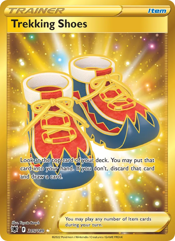 Trekking Shoes - Astral Radiance Pokemon Card