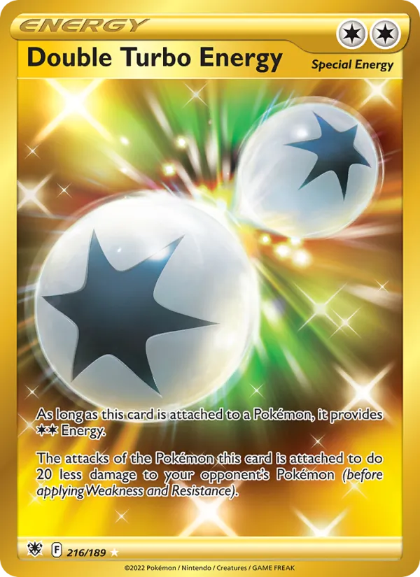 Double Turbo Energy - Astral Radiance Pokemon Card