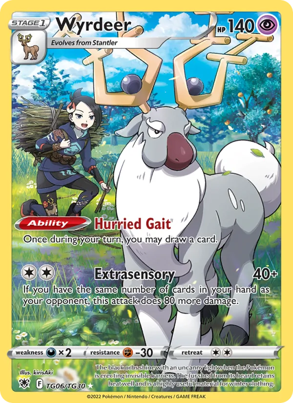 Wyrdeer - Astral Radiance Pokemon Card
