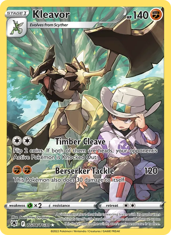Kleavor - Astral Radiance Pokemon Card
