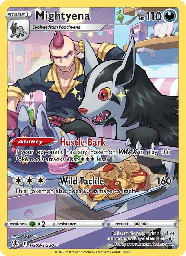 Mightyena - Astral Radiance Pokemon Card