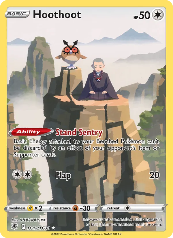 Hoothoot - Astral Radiance Pokemon Card