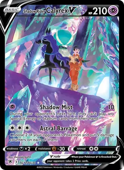 Shadow Rider Calyrex V - Astral Radiance