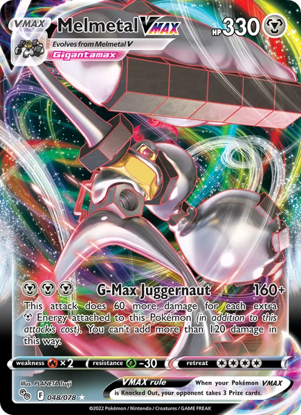 Melmetal VMAX - Pokémon GO Pokemon Card