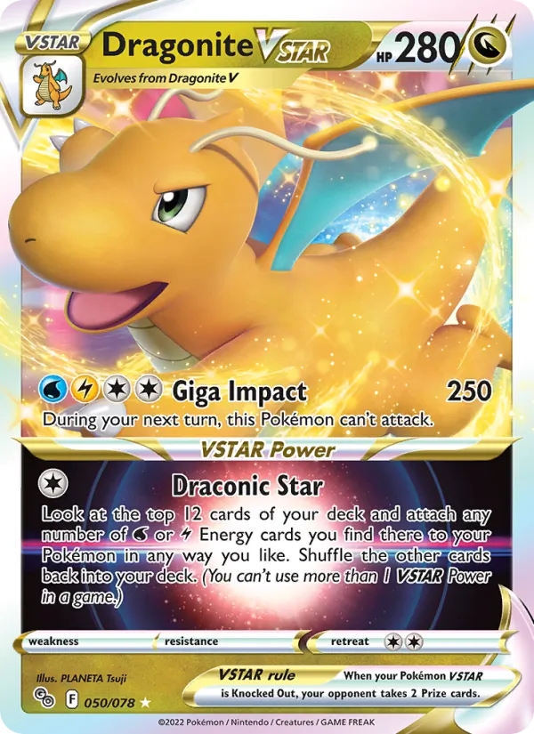 Dragonite VSTAR - Pokémon GO Pokemon Card
