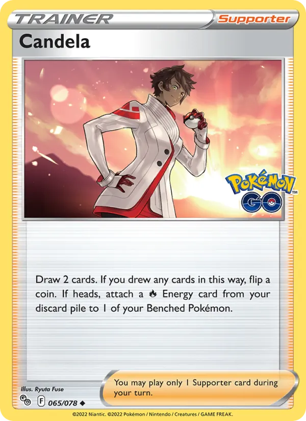 Candela - Pokémon GO Pokemon Card