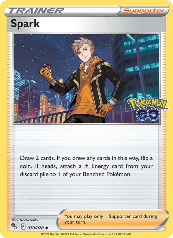 Spark - Pokémon GO Pokemon Card