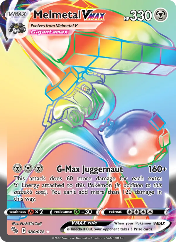Melmetal VMAX - Pokémon GO Pokemon Card