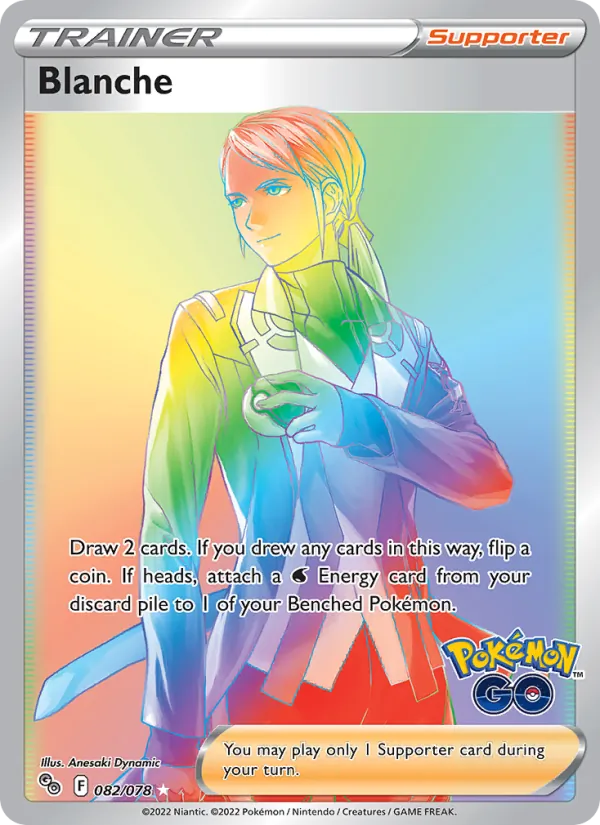 Blanche - Pokémon GO Pokemon Card